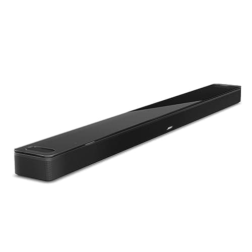 Bose Smart Dolby Atmos Soundbar, Bluetooth Soundbar Speaker with Voice Control and Amazon Alexa Built-in, Works with Google Assistant Capabilities, Black