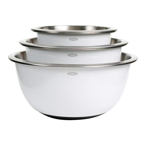 OXO Good Grips® 3-Piece Stainless Steel Mixing Bowl Set – Demo Site CRM