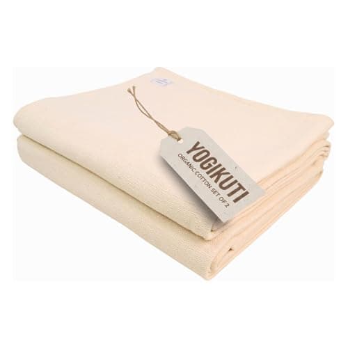 Halfmoon Cotton Yoga Blanket | 60” x 80” - Handwoven Soft & Large ...