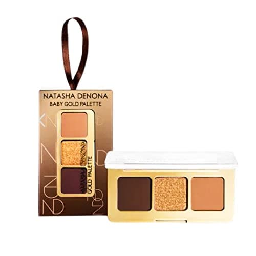 Natasha Denona Mini Gold Eyeshadow Palette & Glow Gold Highlight ...