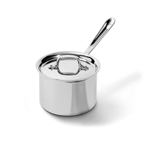 Casserole en acier inoxydable D3 de 2 quarts d All-Clad