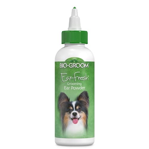 Pet Ear Powder, Ear Cleaner for Dogs and Cats, Secure and Effective Professional Pet Groomer Powder, Pet Removal Ear Powder to Help Pet Ear Wax, Dirt, Debris