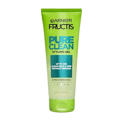 Garnier Fructis Style Pure Clean Styling Gel, 6.80 oz, Extra Strong ...
