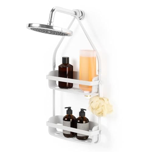 Umbra Flex Silicone Shower Caddy White | Soko & Co