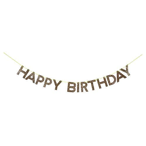 Gold Glitter Letter Garland Kit – Meri Meri