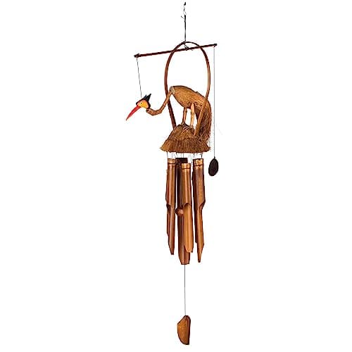 WOODSTOCK CHIMES Asli Arts Collection, Ring Bamboo Chime, Medium 28 in ...