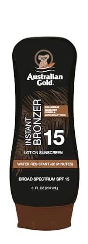 Australian Gold Sinfully Black Dark Bronzing Tanning Lotion SPF 15 - 8 ...