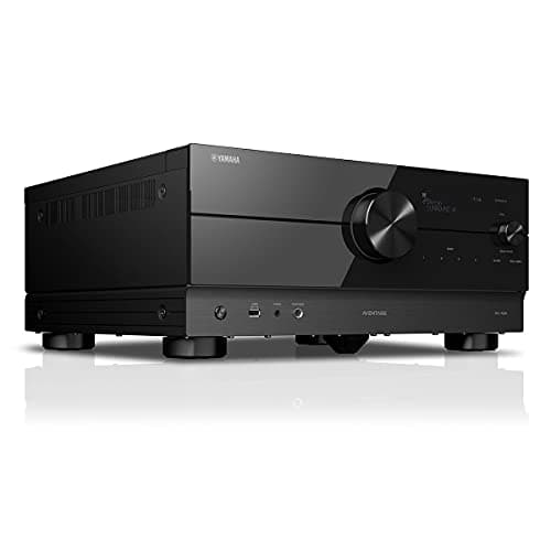 Yamaha RX-A6A AVENTAGE Home Theatre Receiver, 9.2 Channel, 4K/120Hz and 8K/60Hz Capable with Dolby Atmos, DTS:X and Auro3D Support