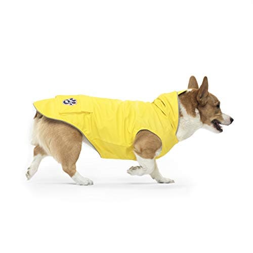 Canada Pooch Torrential Tracker Waterproof Dog Rain Coat (Black, 26 (25 ...