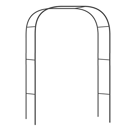 Gardman 90 in. H x 60 in. W Extra-Wide Metal Arbor Arch R07725X - The ...