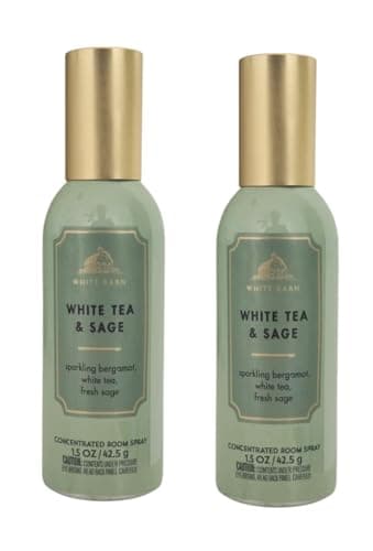 BBW - Bath and Body - White Tea & Sage Concentrated Room Spray 1.5oz (Pack of 1)