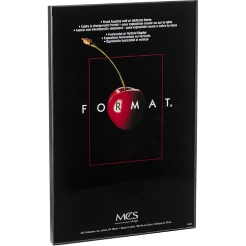 MCS Format Frame - Black, 11" x 17" (Box of 6) | Jerry's Artarama