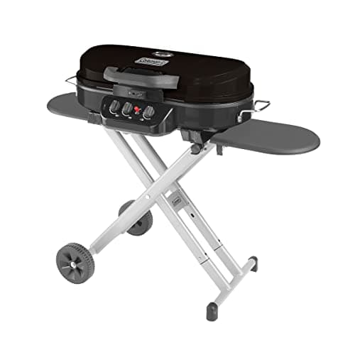 Coleman Roadtrip 285 Portable Stand-Up Propane Grill - Grill with 3 Adjustable Burners, Instastart Ignition and 20,000 BTUs of Power - 285 Sq. In. Cooking Area