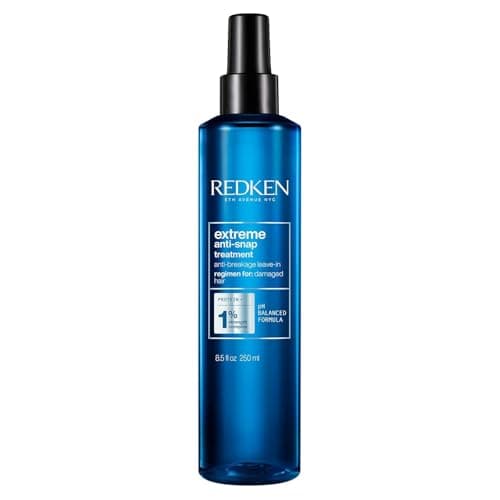 REDKEN Anti-Breakage Leave-In Treatment, Conditioner For Dry, Damaged Hair, Fortifies and Helps Reduce Breakage, Infused With Proteins, Extreme Anti-Snap, 250 ml
