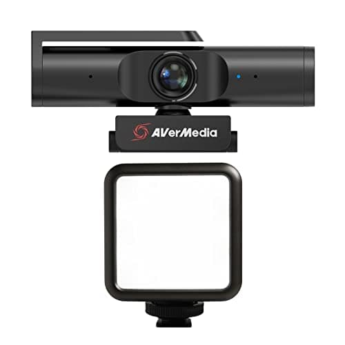 AVerMedia PW513 Live Streamer CAM - 4K Ultra HD Webcam with Microphone for Gaming and Streaming, with CamEngine Software and USB Connection, TAA/NDAA Compliant