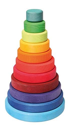 Grimm's Conical Tower Large Multi-Color