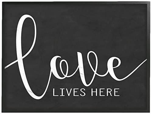 Love Lives Here Unframed And Framed Wall Art Poster Print - Shark ...