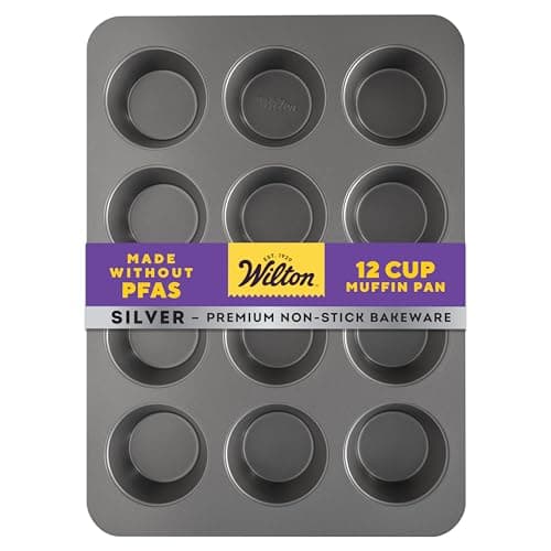 Wilton Recipe Right Muffin Pan, 12-Cup Non-Stick Muffin Pan - Walmart.com