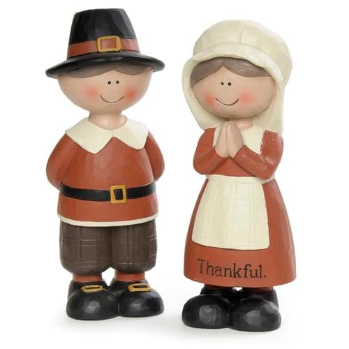Thanksgiving Pilgrim Couples Figurines Page Two | Thanksgiving Wikii