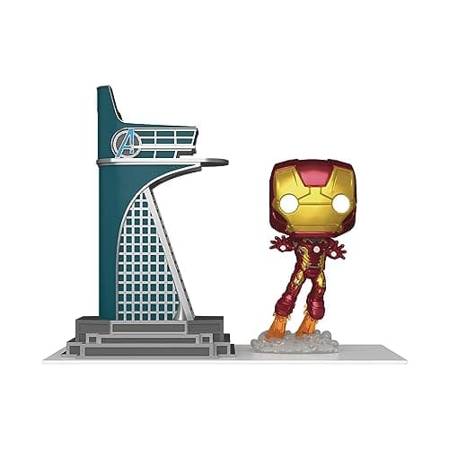 Pop! Town - Marvel - Avengers Tower & Iron Man (GITD) - N° 35 - Funko