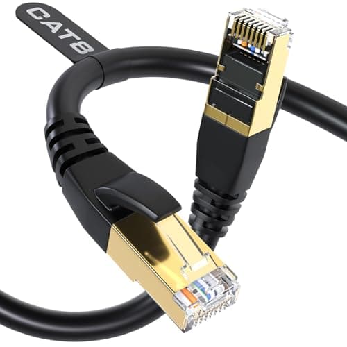 Dbillionda Cat 8 Ethernet Cable 40…