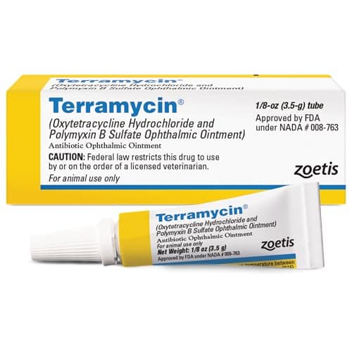 Terramycin Ophthalmic Ointment 3.5g - Springwater Avian Health