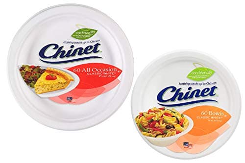 Chinet Classic White Bowls 16 oz