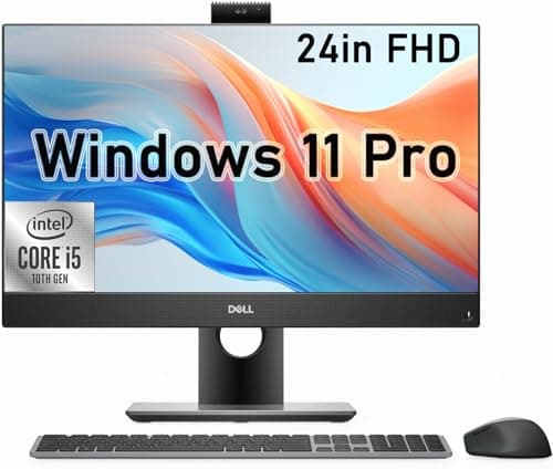 DELL OptiPlex 7490 24" All-in-One Computer i7-10700 16GB 256GB SSD W11P ...