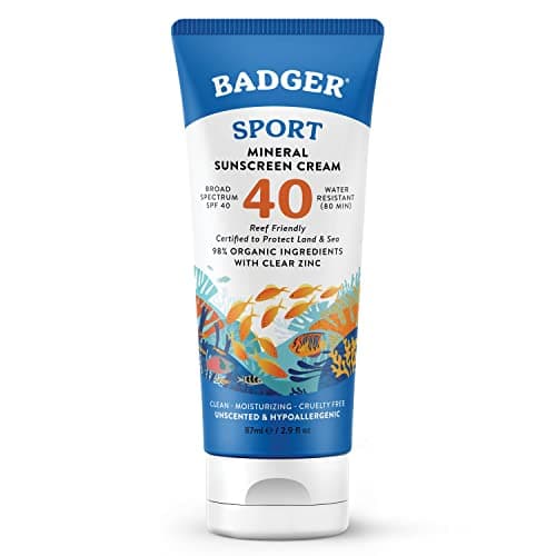Badger Clear Zinc Sunscreen SPF 40