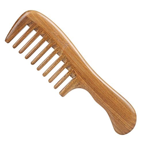 Breezelike No Static Fine Tooth Sandalwood Comb
