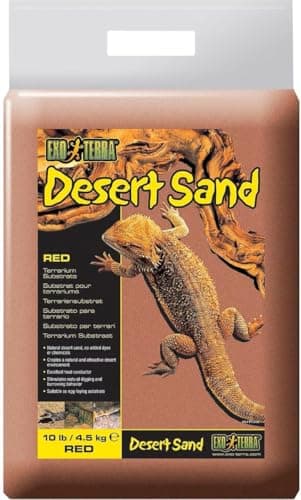 Exo Terra Desert Sand - Red - 10 lb (4.5 lbs)
