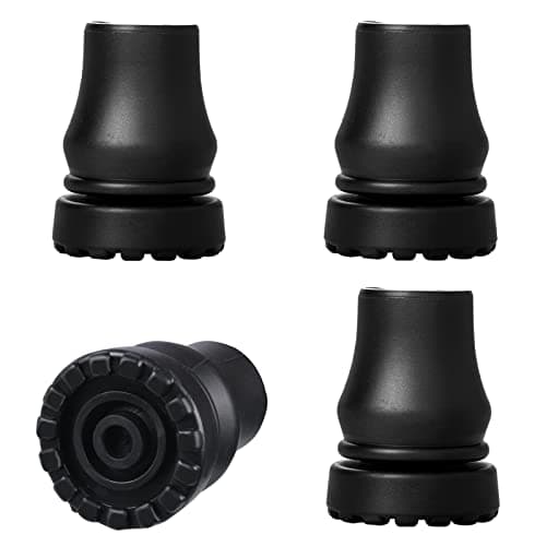 2 Pcs Walking Stick Rubber Ferrules Ends Walking Stick Ferrules Heavy ...