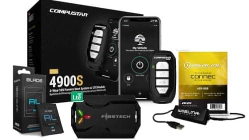 Amazon.com: Compustar CS4900-S (4900S) 2-way Remote Start and Keyless ...