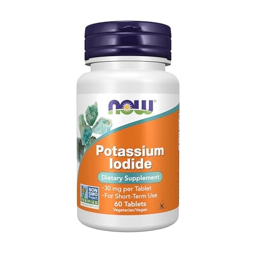NOW Foods Potassium Iodide 30mg Tablets