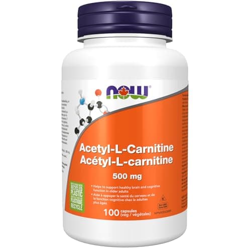 NOW - Acetyl gal-Carnitine 500mg 100 vcaps