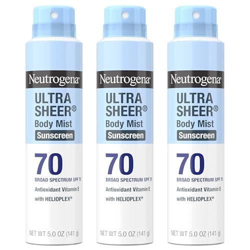 Neutrogena bruma corporal ultraligera en spray protector solar SPF 70
