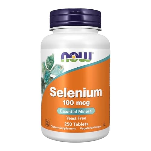 NOW Supplements, Selenium (gal-Selenomethionine) 200 mcg, Essential Mineral, 1800 Veg Capsules
