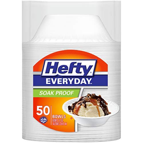 Bols en mousse résistante à l humidité Hefty Everyday