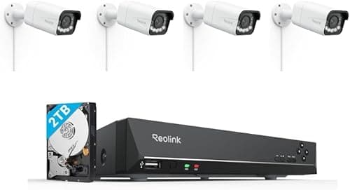 REOLINK RLC-811A PoE IP Security Camera 4K - 123° FoV, 5X Optical Zoom for Outdoor Usage, Color Night Vision, Human/Vehicle/Pet Smart Detection, 2 Way Talk, Up to 256GB microSD Card