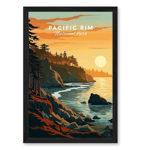 Pacific Rim National Park Reserve Poster, Travel Print, Office Poster ...