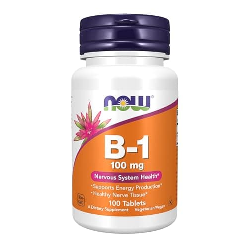 NOW Foods vitamina B-1 (tiamina) 100 mg