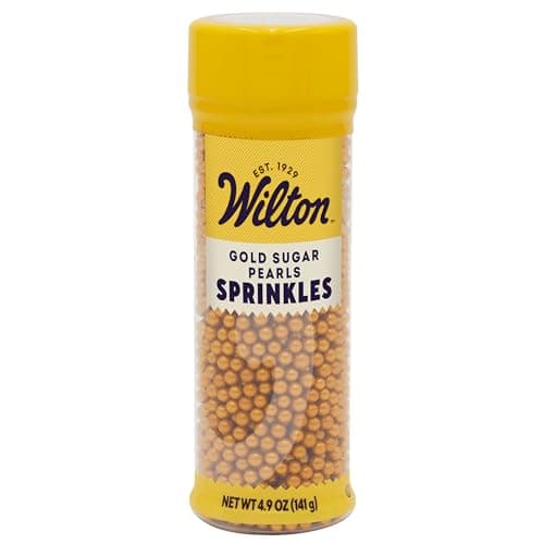 Wilton Gold Sugar Pearls – Simple Tidings & Kitchen