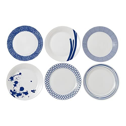 Royal Doulton Pacific 6 Piece Appetizer Plate Set & Reviews | Wayfair
