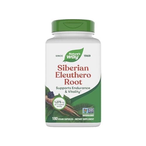 L eleuthéro racine sibérienne de Nature s Way 425mg