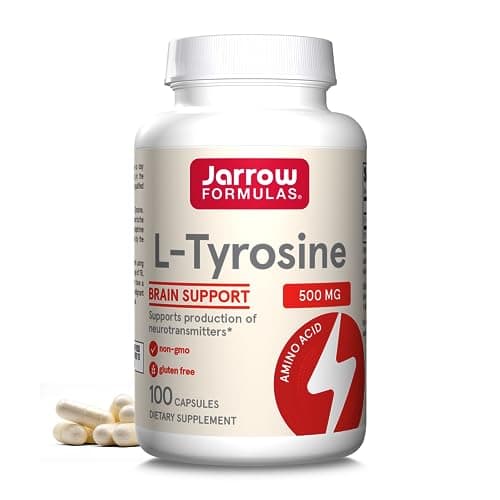 Amazon.com: Jarrow Formulas gal-Tyrosine 500 mg, Dietary Supplement ...