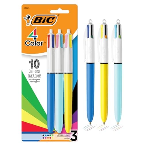 Stylos à bille BIC 4 couleurs édition spéciale Pâques