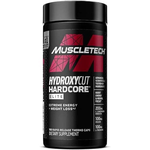 Muscletech Hydroxycut Hardcore Elite 100 Capsules | Super Supplement