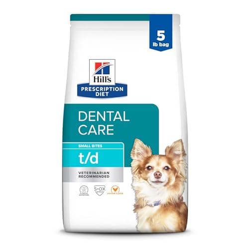 Hill s Prescription Diet t/d Bocados Pequeños alimento seco para perros cuidado dental