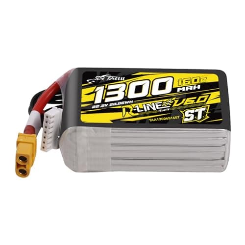 Batterie LiPo Tattu R-Line Version 4.0 1300mAh 22.2V 6S 130C