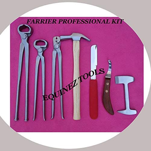 Horse Farrier Tool Kit 8 PCS - Profes…